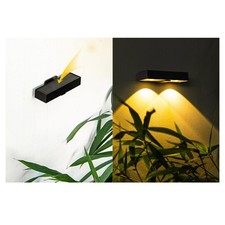 4 Pieces Solar LED Wall Lights