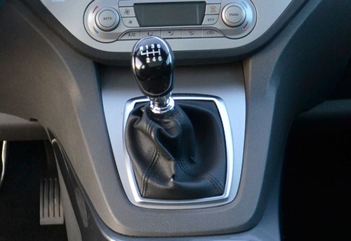 Genuine leather gear - leather, shift