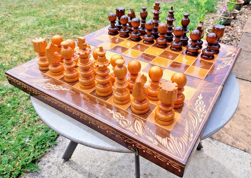 Vintage large wooden - vintage, set