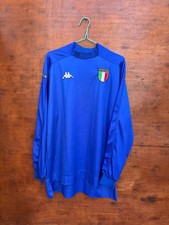 ITALY NATIONAL TEAM 1999/2000 HOME FOOTBALL SHIRT KAPPA SIZE XL ADULT LONG