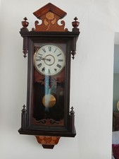 Large Wall Mahogany Wall Clock