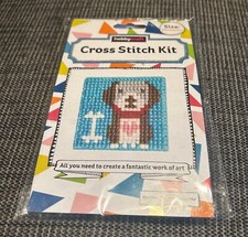 Dog - plastic cross stitch kit