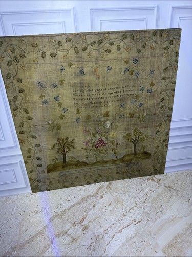 Antique 1822 needlework - 1822,