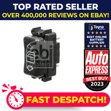 Electric Window Switch fits MERCEDES 190 W201 Front Left 82 to 93 M102.961 Febi