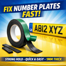 Number Plate Tape Double Sided