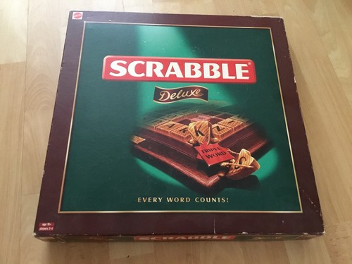 Scrabble deluxe edition - deluxe,