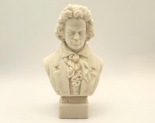 Antique Parian Beethoven Bust