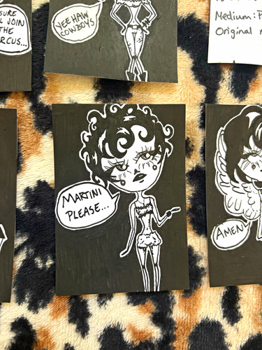 Original aceo atc - aceo,
