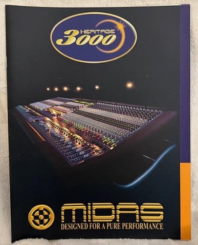 Midas heritage 3000 console - midas,