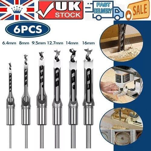 6pcs square hole drill bit - drill,