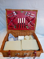 Brexton England Wicker Picnic