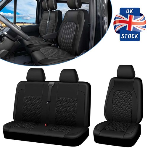 Quality black leather seat - black,