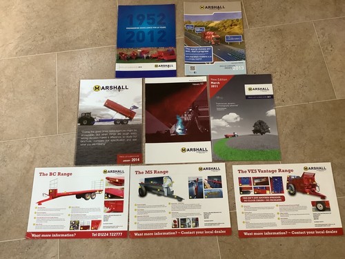 Marshall trailer brochures - , /