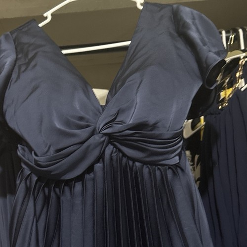 Blue bridesmaid dress corset - ,
