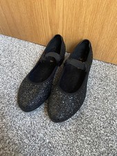 Bloch Black Glitter Tap Shoes