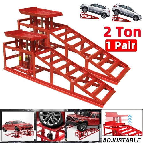 Ton hydraulic car - hydraulic, ramps