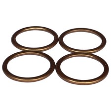 4PCS 37x45x4mm exhaust gasket for HONDA CBR1000RR Fireblade SP-1 SP-2 ABS 17-19