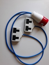 32amp 3-phase plug to twin