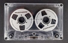 Audio Cassette MARANTZ Silver Reel to Reel Tape