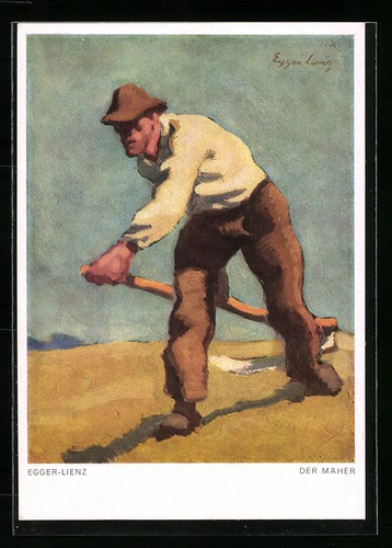 Artist postcard albin - artist,