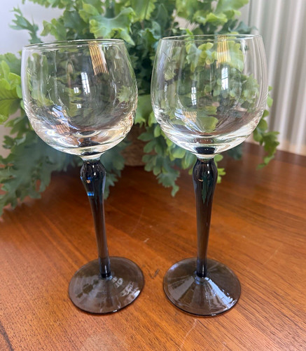 Set stemmed wine glasses - of,