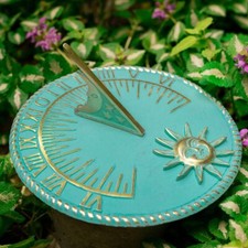Solid Brass Garden Sundial