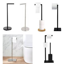 Toilet Roll Holder Free Standing Toilet Paper Holder Stand 5 Loo Rolls Storage