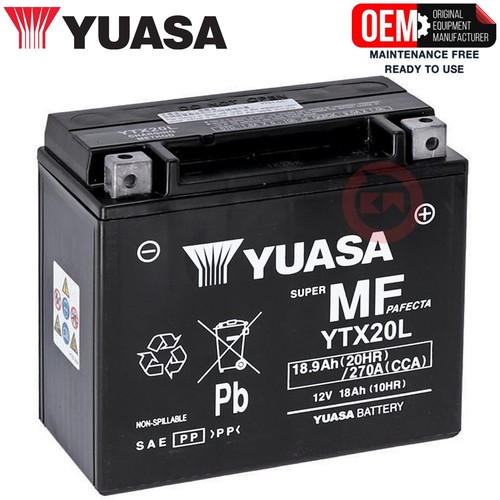 Ytx20l yuasa sealed - ytx20l-bs,