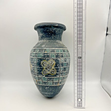 Museum Replica Faux Artifact Greek Amphora Pottery Vase Vintage Style Decor