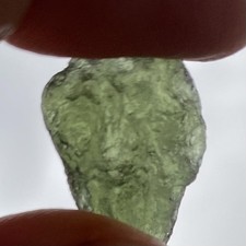 Genuine Moldavite from Czech Republic, raw, natural, 2.16g 