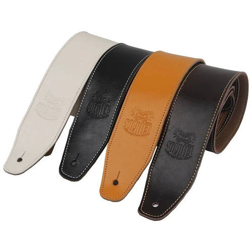 Genuine leather guitar - leather, straps