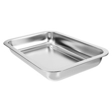 Kitten Cat Litter Box Stainlesss Steel Small Tray for Kittens Boxes