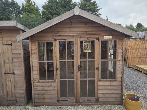 Wooden summerhouse - x,