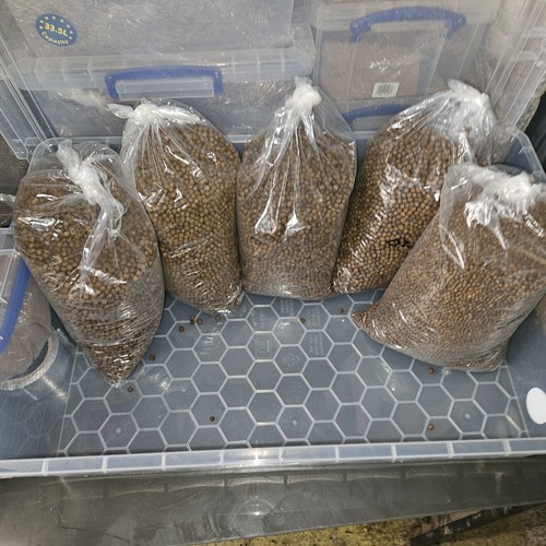 Koi carp food - 10kg, size