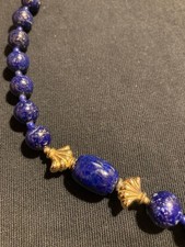 50cm Lapis Lazuli Beaded