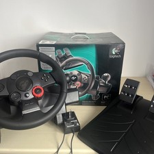 Logitech Driving Force GT Force Steering Wheel & Pedals USB PS3/ PC BOXED