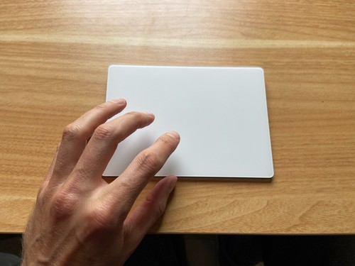 Apple magic trackpad white - trackpad,