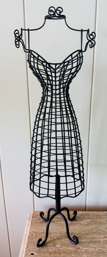 Black metal wire - black,