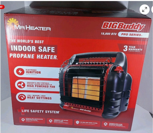 Heater 000 btu big - 18,000,