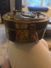 Vintage Brass Lidded Cricket