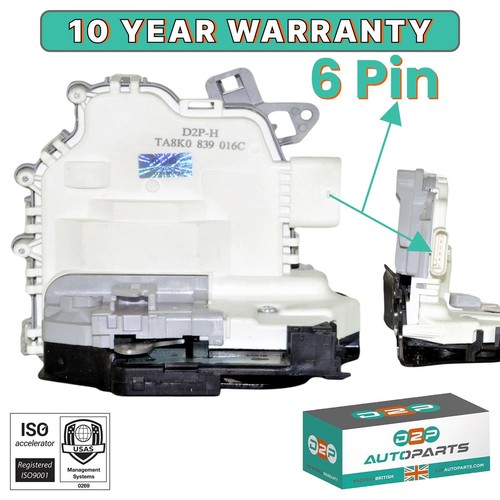 Rear right door lock actuator - rear,