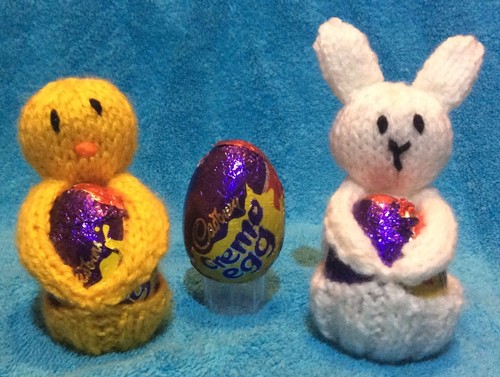 Knitting pattern bunny and - -,