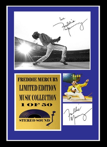 Freddie mercury signed - mercury,