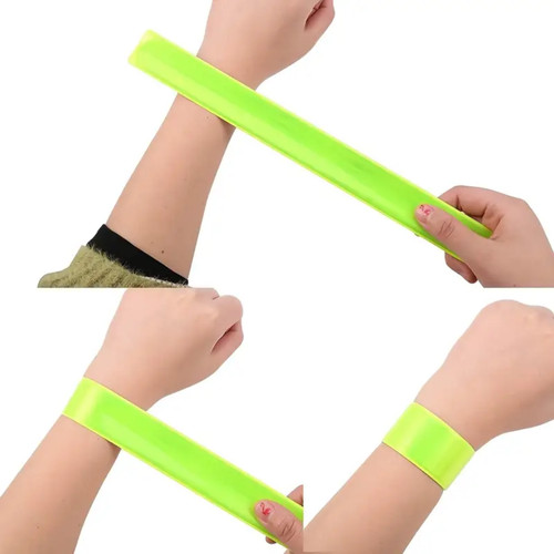 Premium vis safety slap - 4x,