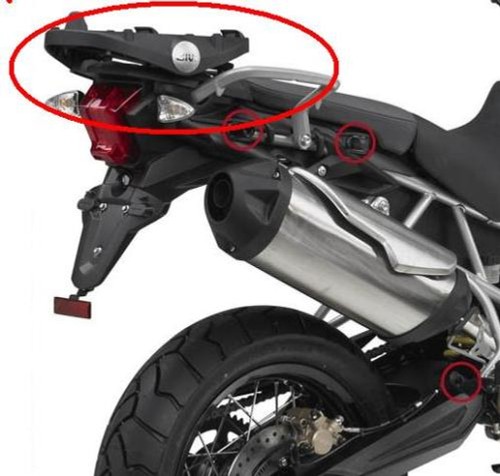 Luggage rack triumph tiger - luggage,