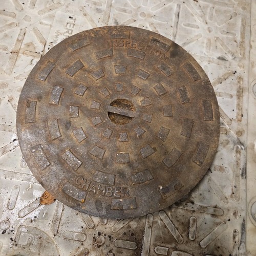 Cast iron manhole - manhole, drain