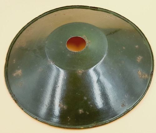 Vtg french industrial green - french,