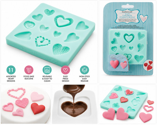 Fondant heart mould - heart,