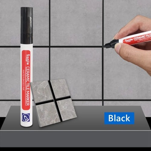 White grout marker pen - white,