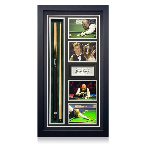 Steve davis signed snooker - davis,